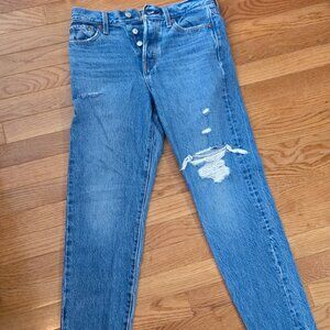 LEVI'S PREMIUM JEANS-STUD FLY- WEDGIE-WOMAN'S SIZE 26